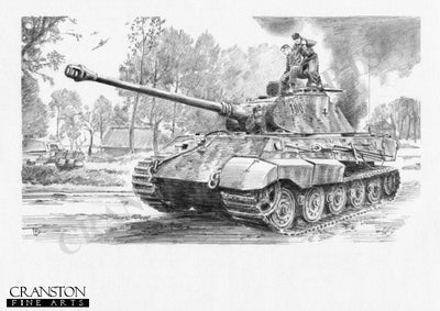 Farewell to a Friend, Normandy, France 5th August 1944 by David Pentland. (B)