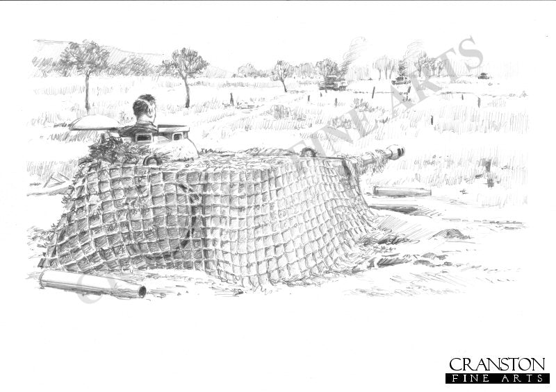 Panther Stellung, Monte Cassino, Italy, 21st -22nd May 1944 by David Pentland.