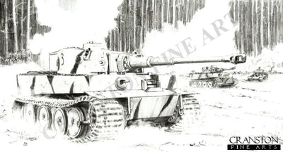 Feldwebel Johann Muller - Tigers to the Front by David Pentland. (B)