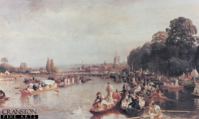 The Regatta, Henley on Thames by Walter Field.