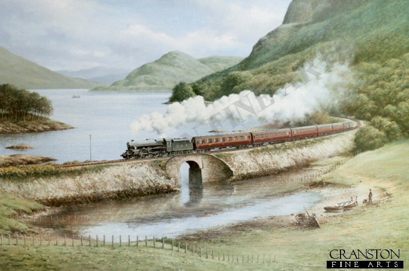 Skye Boat Train by Don Breckon.