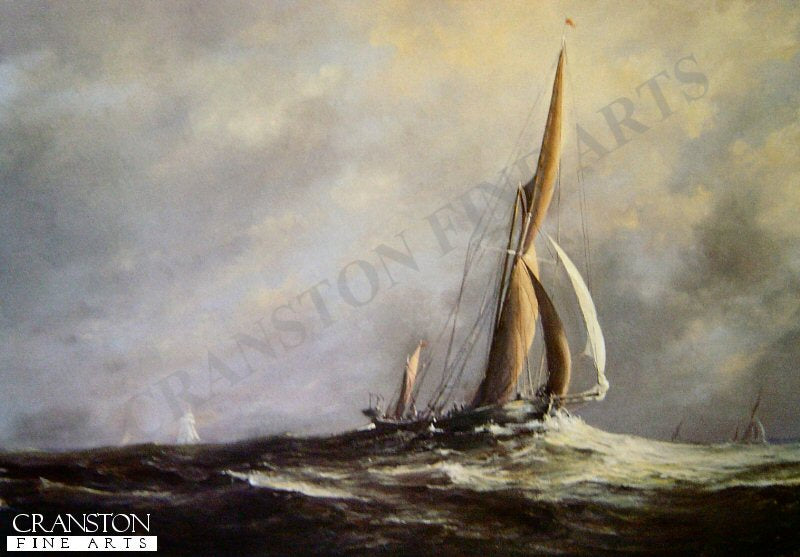 Suffolk Bound Off The Essex Coast by Christine Slade