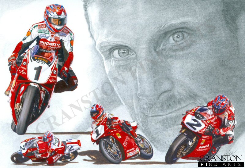 Sporting Legends - Carl Fogarty by Stuart McIntyre. (B)