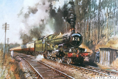 Cathedral Express by Terence Cuneo