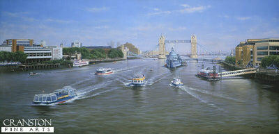 The View East from London Bridge by Graeme Lothian.