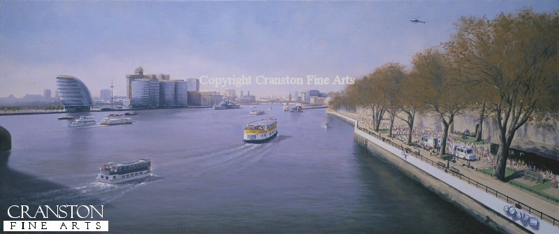 City Hall - London Marathon 2003 by Graeme Lothian.