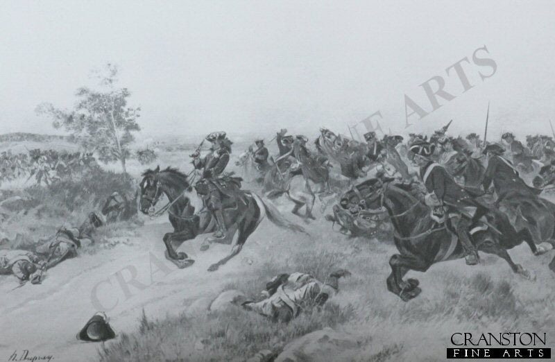 Battle of Blenheim, 1704 by Henry Dupray.