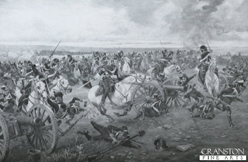 Battle of Waterloo, 1815 by Henry Dupray.