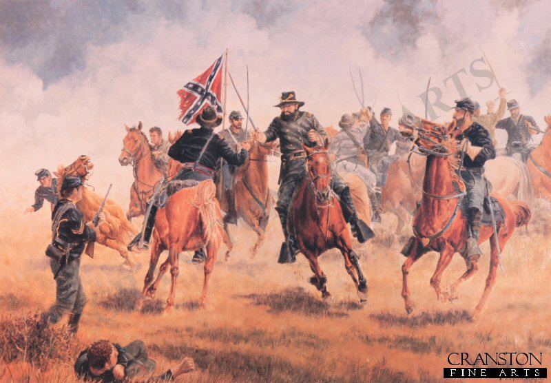 Hamptons Charge at Brandy Station by Clyde Heron.