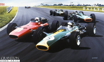 Jim Clark by Ivan Berryman.