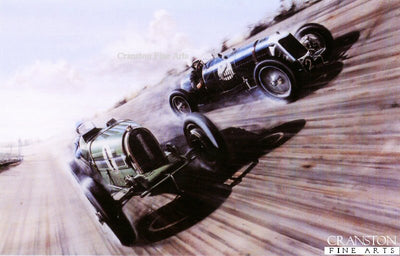Brooklands Banking by Ivan Berryman.