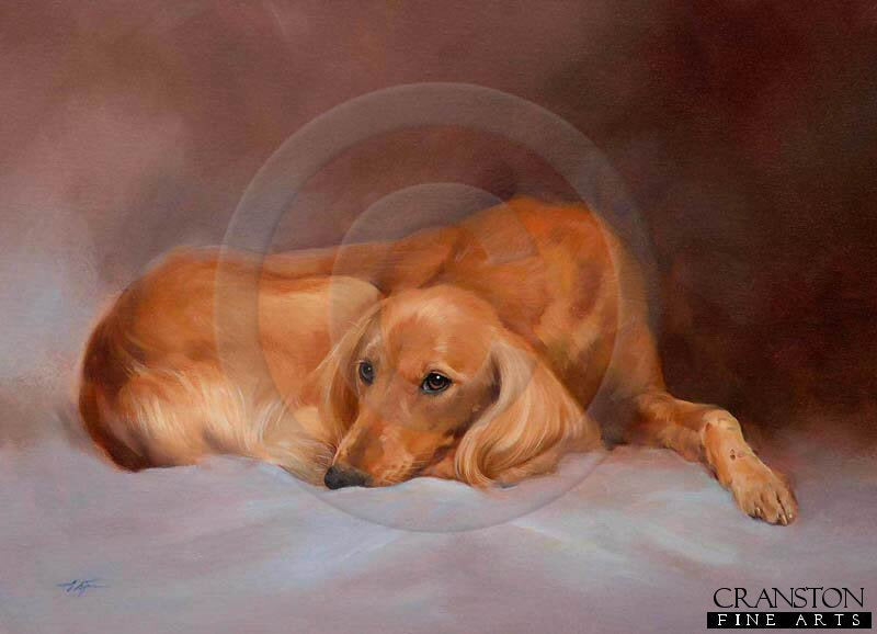 Fawn Saluki by Jacqueline Stanhope.