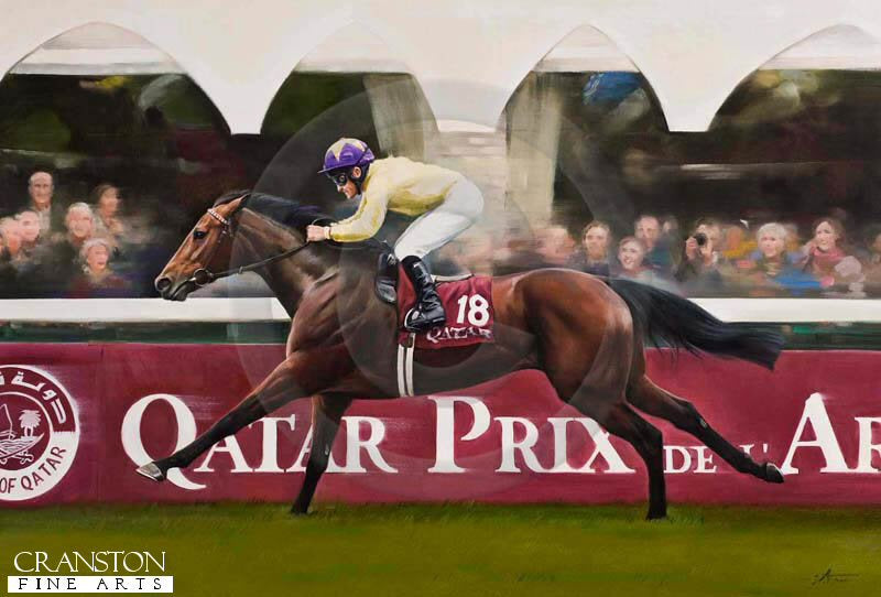 Sea the Stars (Prix de l'Arc de Triomphe) by Jacqueline Stanhope.