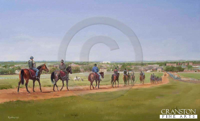 Newmarket from Warren Hill by Jacqueline Stanhope.