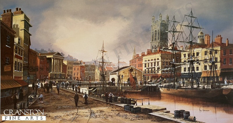 Bristol Docks by Ken Hammond.
