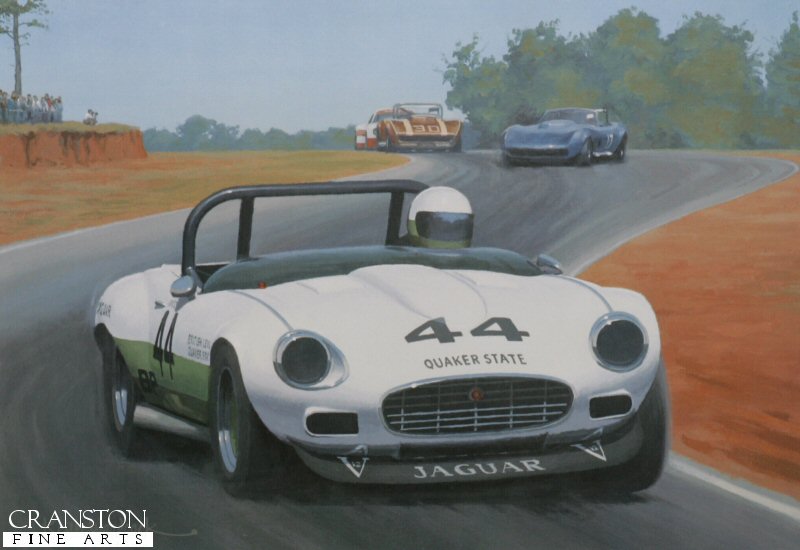 E-Type Victory Swansong by Keith Woodcock
