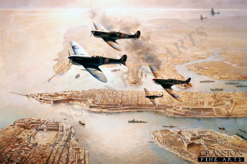 George Cross Island Association 60th Anniversary Limited Edition Print by John Young.