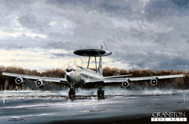 Boeing E-3A Sentry by Michael Rondot.