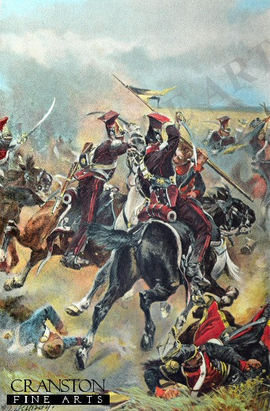 The Light Horse at Wagram by Henri Dupray. (B)