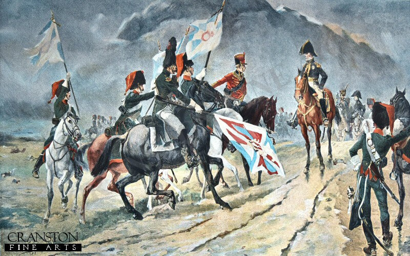 The Capture of Five Portugese Standards by Lucien Sergent.