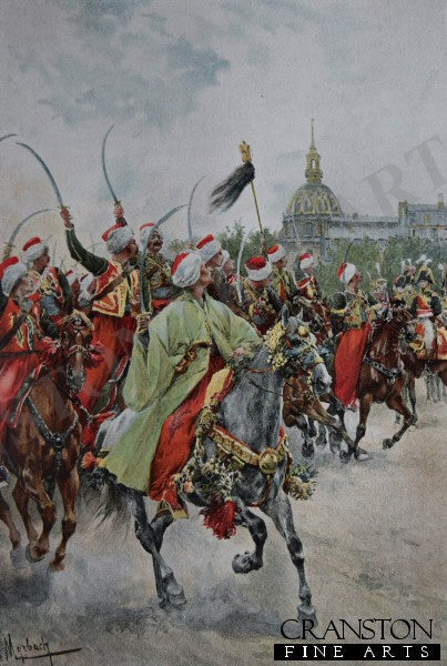 The Mamelukes by Felician Myrbach. (B)