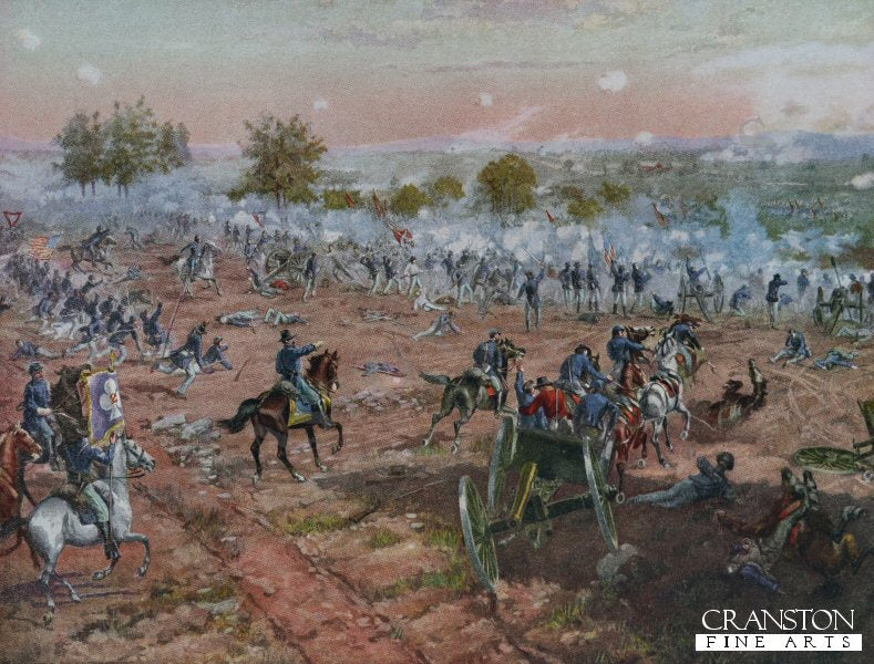 The Battle of Gettysburg - July 1st to 3rd, 1863 by Henry Alexander Ogden