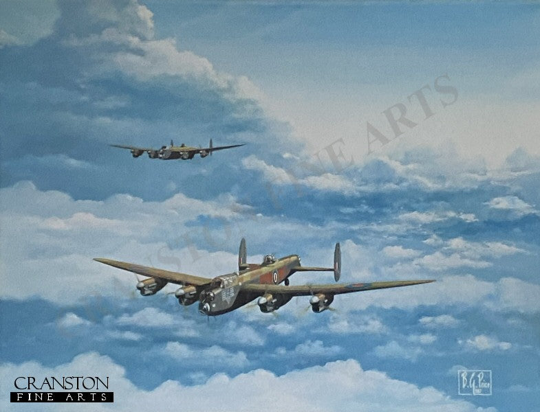 RAF Lancasters by Barry Price.
