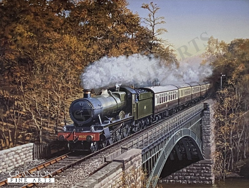 Hagley Hall GWR by Barry Price.