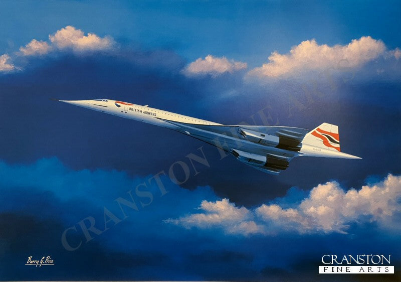 British Airways Concorde by Barry Price.