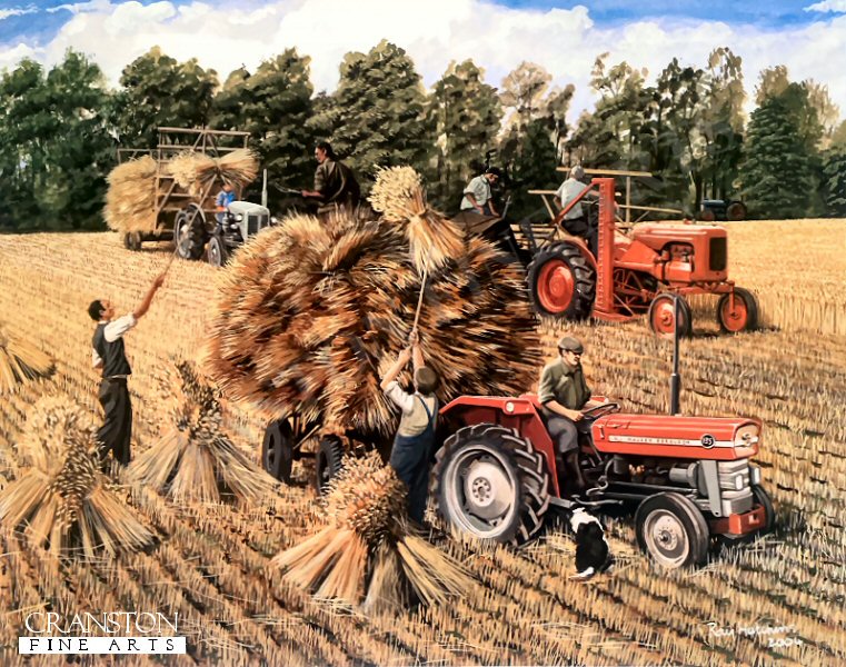 Summer Reaping by Ray Hutchins.