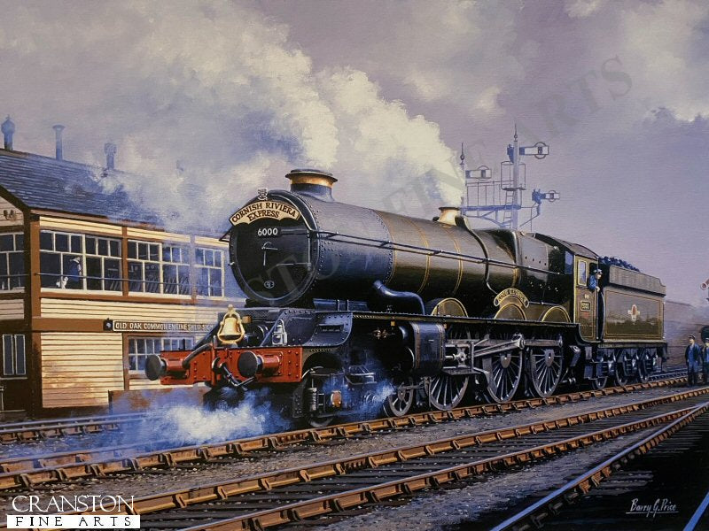 King George V at Old Oak Common by Barry Price.
