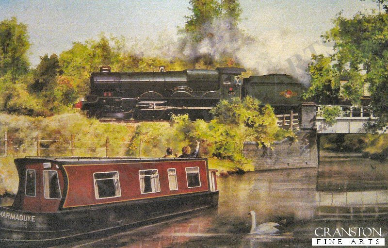 Castle Class Clun Castle by Robin Smith.