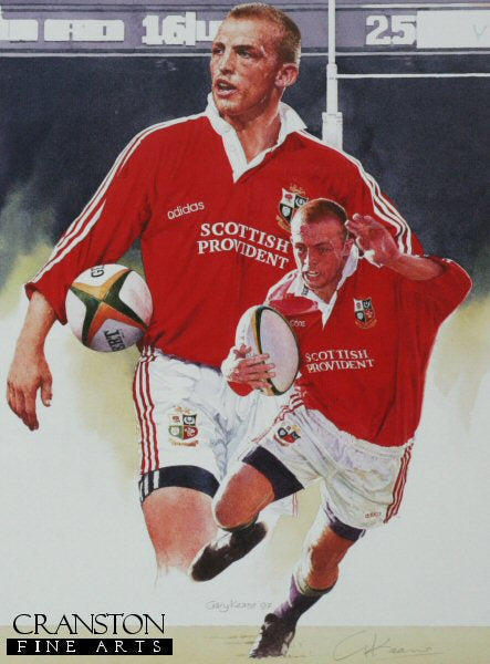 Matt Dawson - Images of the Lions by Gary Keane.