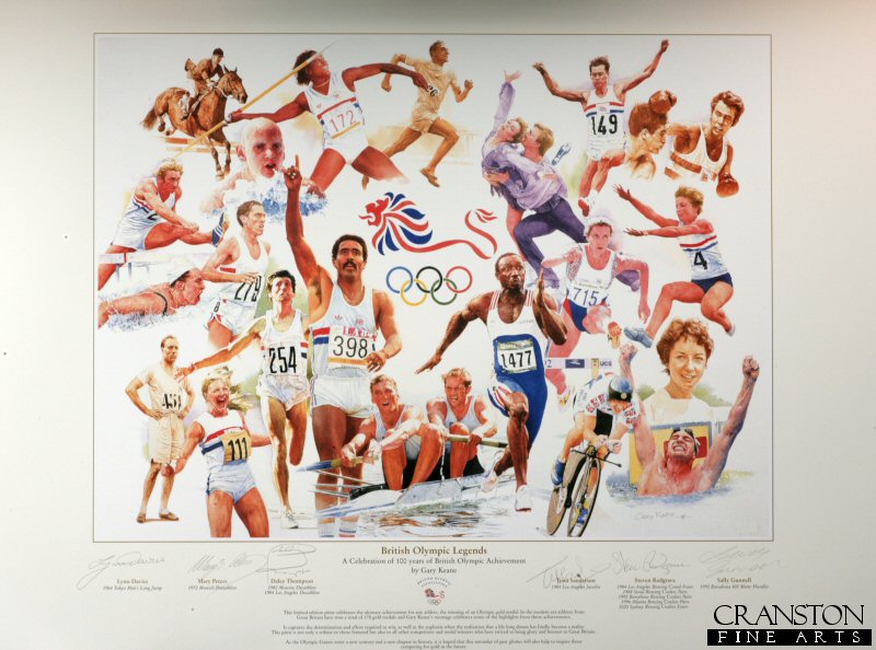 British Olympic Legends by Gary Keane