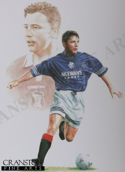 Ally McCoist MBE by Gary Brandham.
