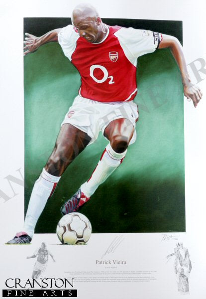 Patrick Vieira by Robert Highton.