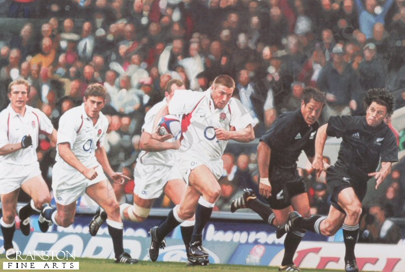 England versus New Zealand - Investec 2002 by Doug Harker.