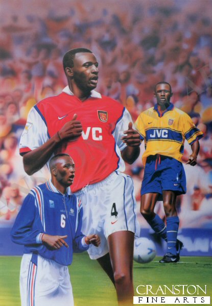 Patrick Vieira by Gary Brandham.