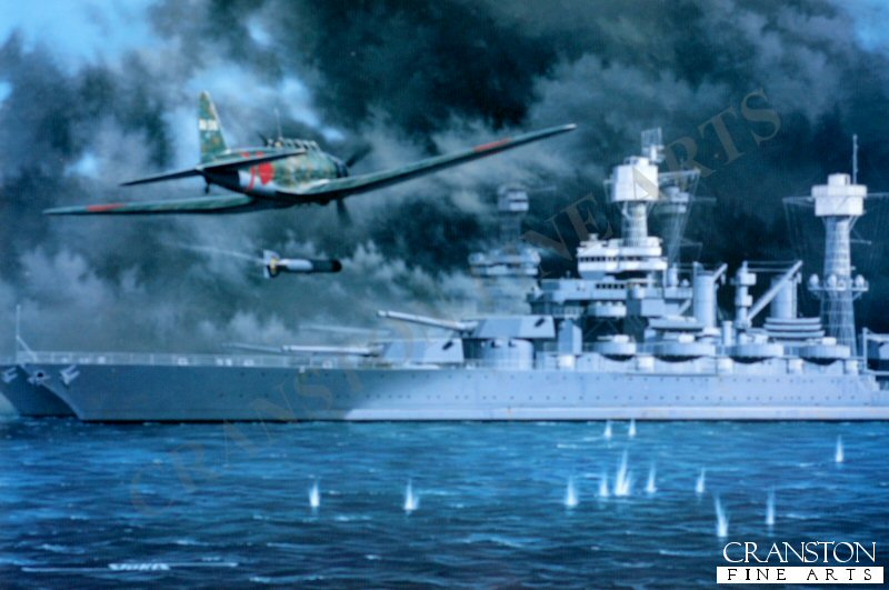 Battleship Row by Stan Stokes. (C)