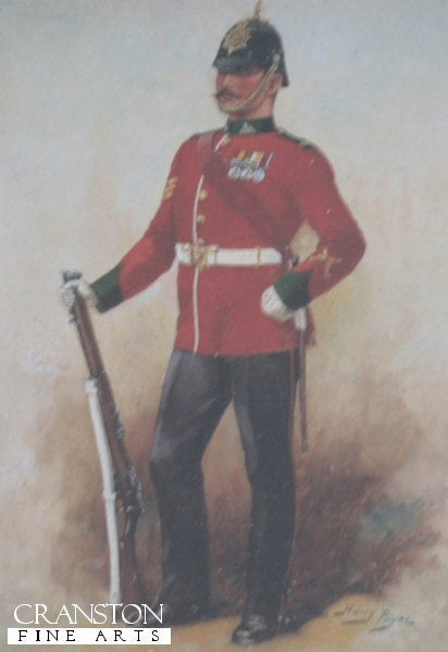 Dorsetshire Regiment by Harry Payne.