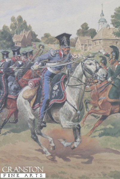 Garde Imperiale Chevau Legers Polonais - Trompette - Tenue De Campagne by L Rousselot