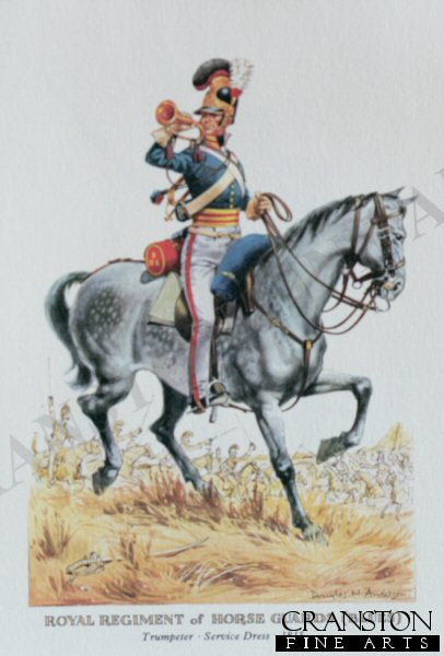 Trumpeter, Royal Horse Guards 1815 by Douglas Anderson