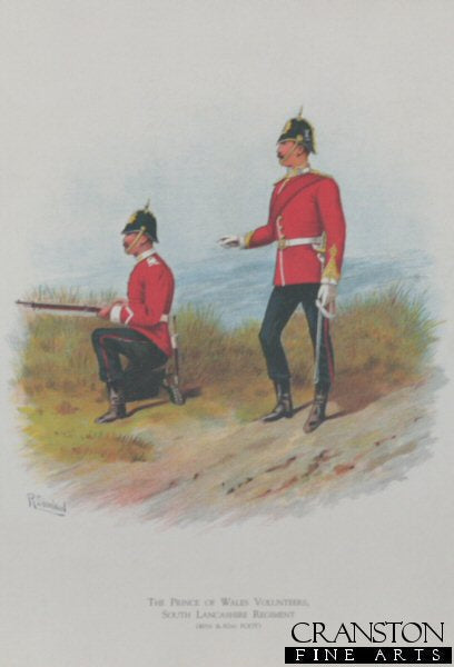South Lancashire Regiment (Prince of Wales Volunteers) by Richard Simkin.