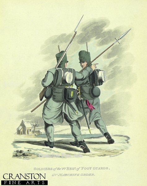 1st Regiment of Foot Guards in Marching Order