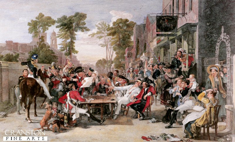 Chelsea Pensioners Reading the Gazette of the Battle of Waterloo by Wilkie.