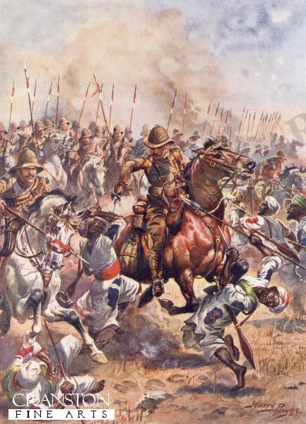 Charge of the 21st Lancers, Battle of Omdurman by Harry Payne
