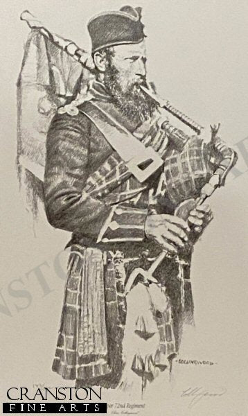 Piper, 72nd Regiment c.1856 by Chris Collingwood.