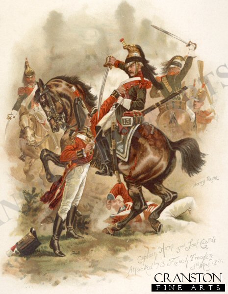 Captain Home of the 3rd Foot Guards by Harry Payne