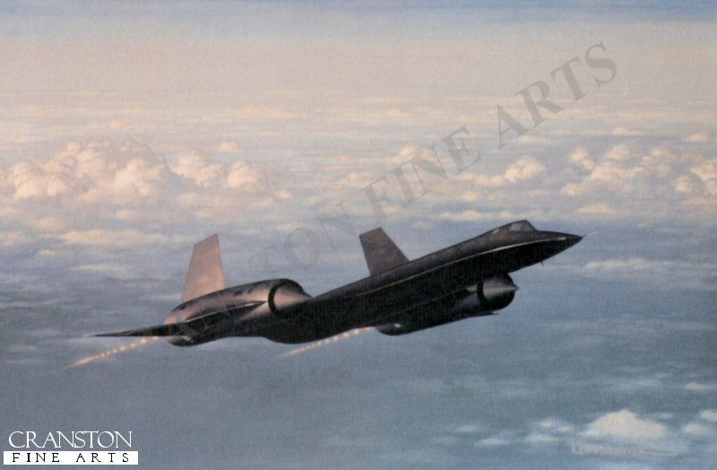 Lockheed SR-71A 64-17973 of 9th SRW, USAF by Keith Woodcock.