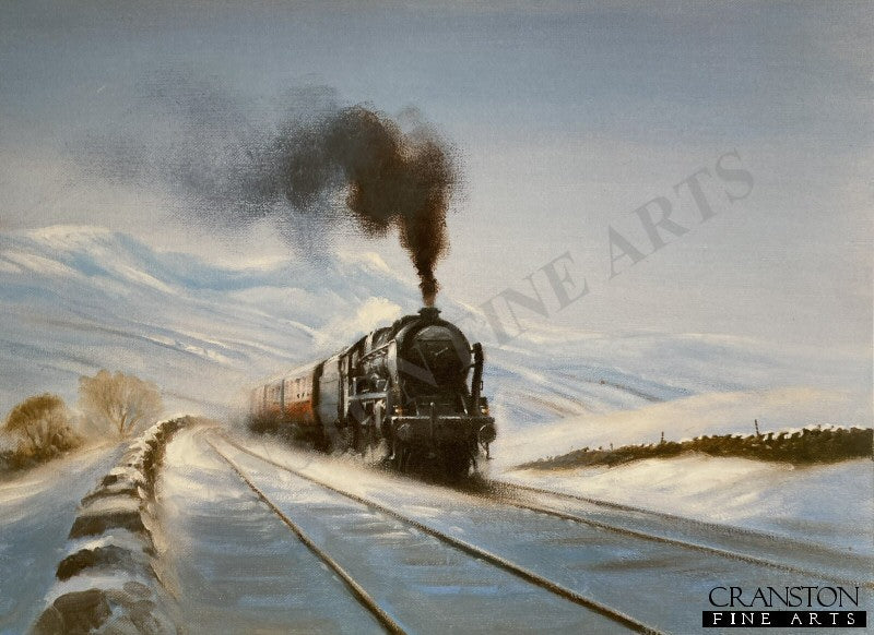 Snow on Aisgill (Rebuilt Scot) by David Weston.